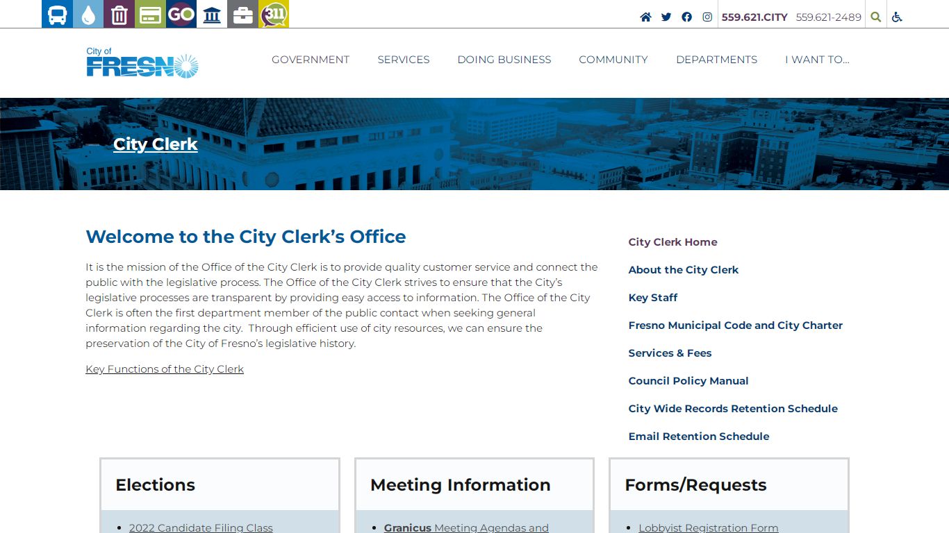 City Clerk | City of Fresno